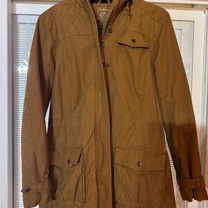 L.L. Bean Tan insulated Jacket
